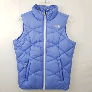 THE NORTH FACE GIRLS REVERSIBLE PUFFER VEST